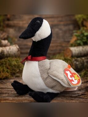 Ty Beanie Babies Loosy Goose 1998 Original w/ Tag Vintage Plush Collectible